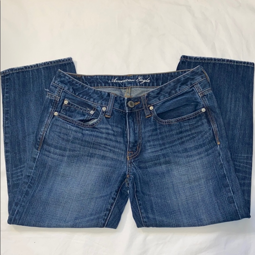 American Eagle Boy fit capris size 6
